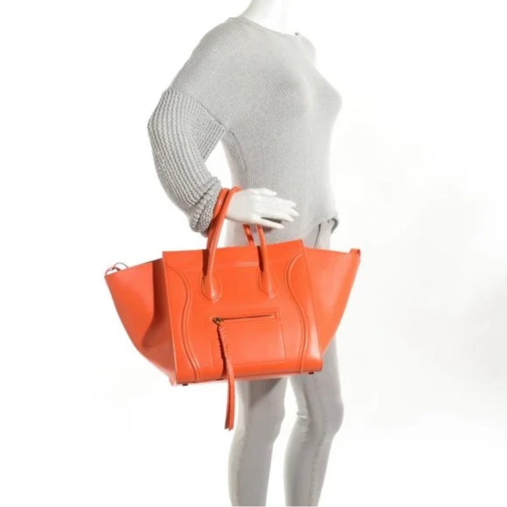 🔥🔥CELINE ORANGE LEATHER PHANTOM 🔥🔥 - Picture 2 of 5